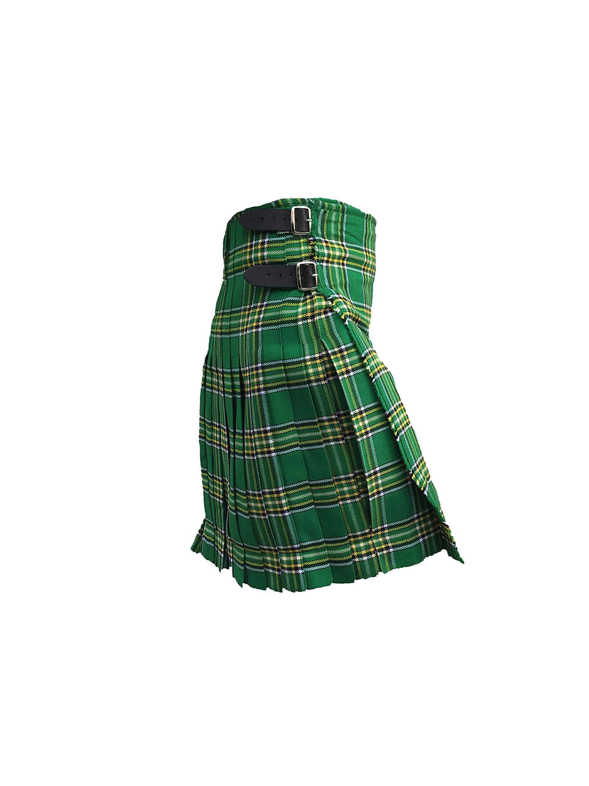 Z&N PRODUCTS Irish 8 Yard Kilts Scottish Men Kilts 16oz, Casual Tartan Kilt (34")