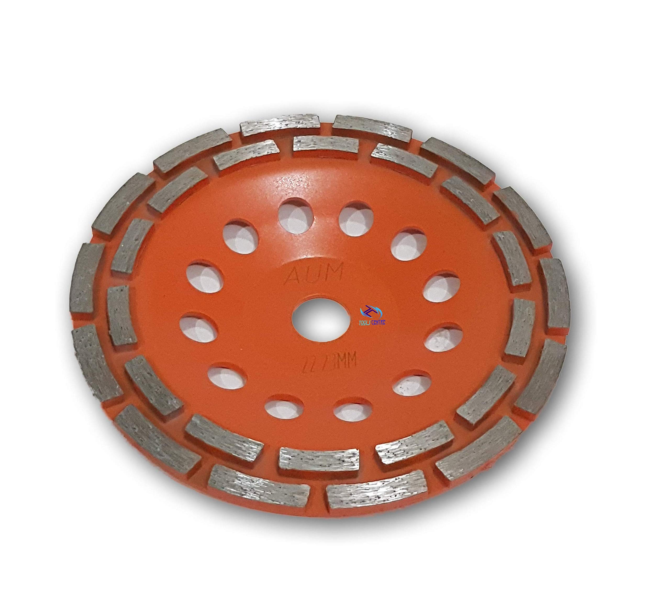 Tools Centre™ 7" Diamond Segment Grinding Cup Wheel, Double Row Segment Grinder Disc For Concrete Granite Stone Marble (180mm). (B07PLXRRD1) Amazon Price History, Amazon Price Tracker