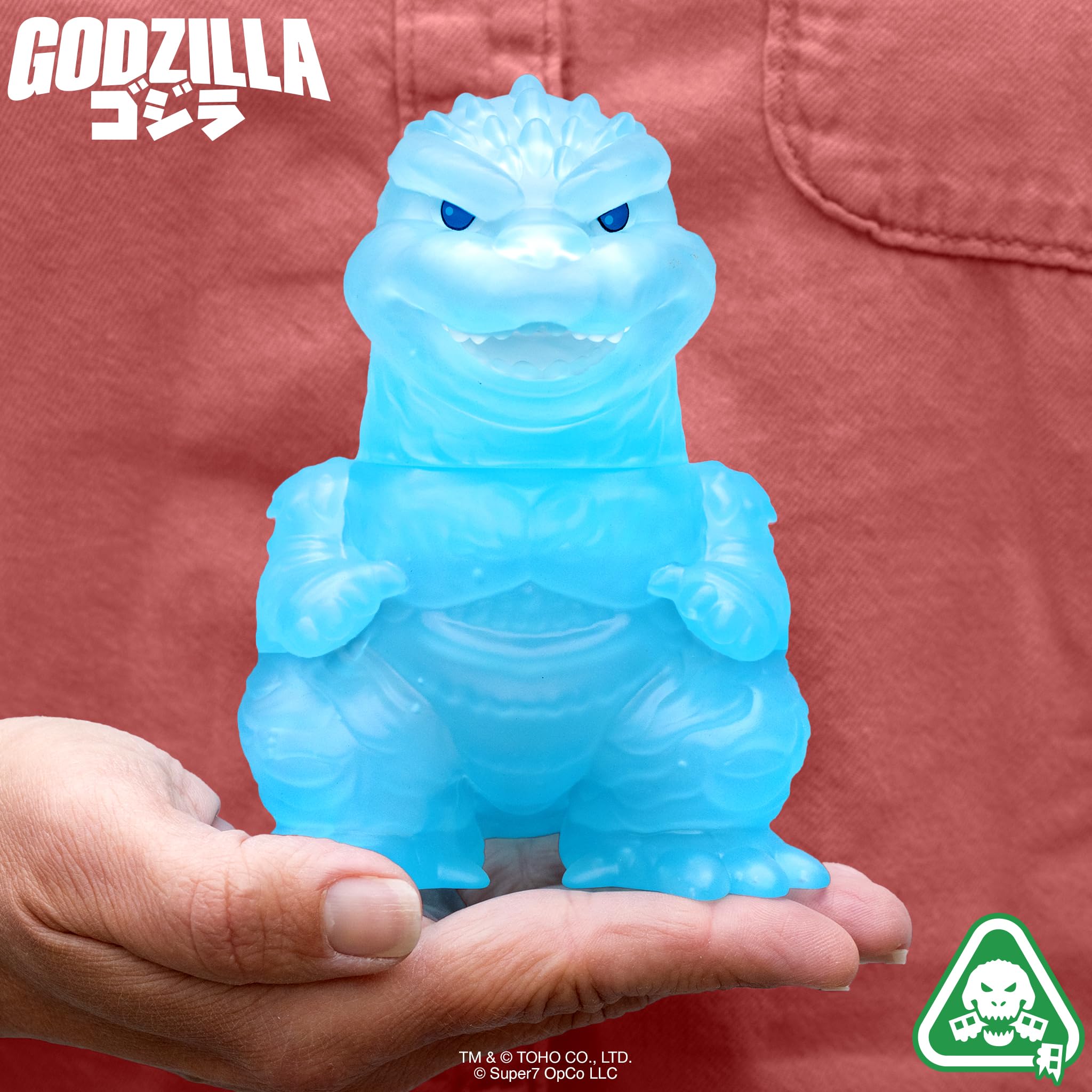 Super7 Toho Fun! Fun! - Godzilla Minus One (Clear Blue) Action