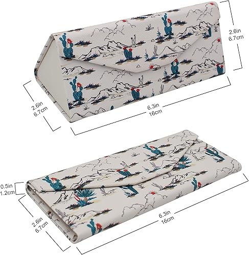 Miniatura 7 de REAL SIC - Funda rígida plegable magnética para gafas de sol
