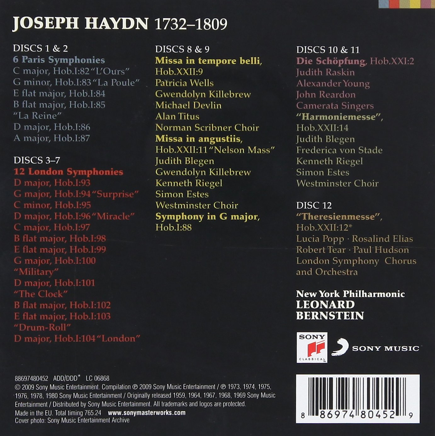 Leonard Bernstein Conducts Haydn