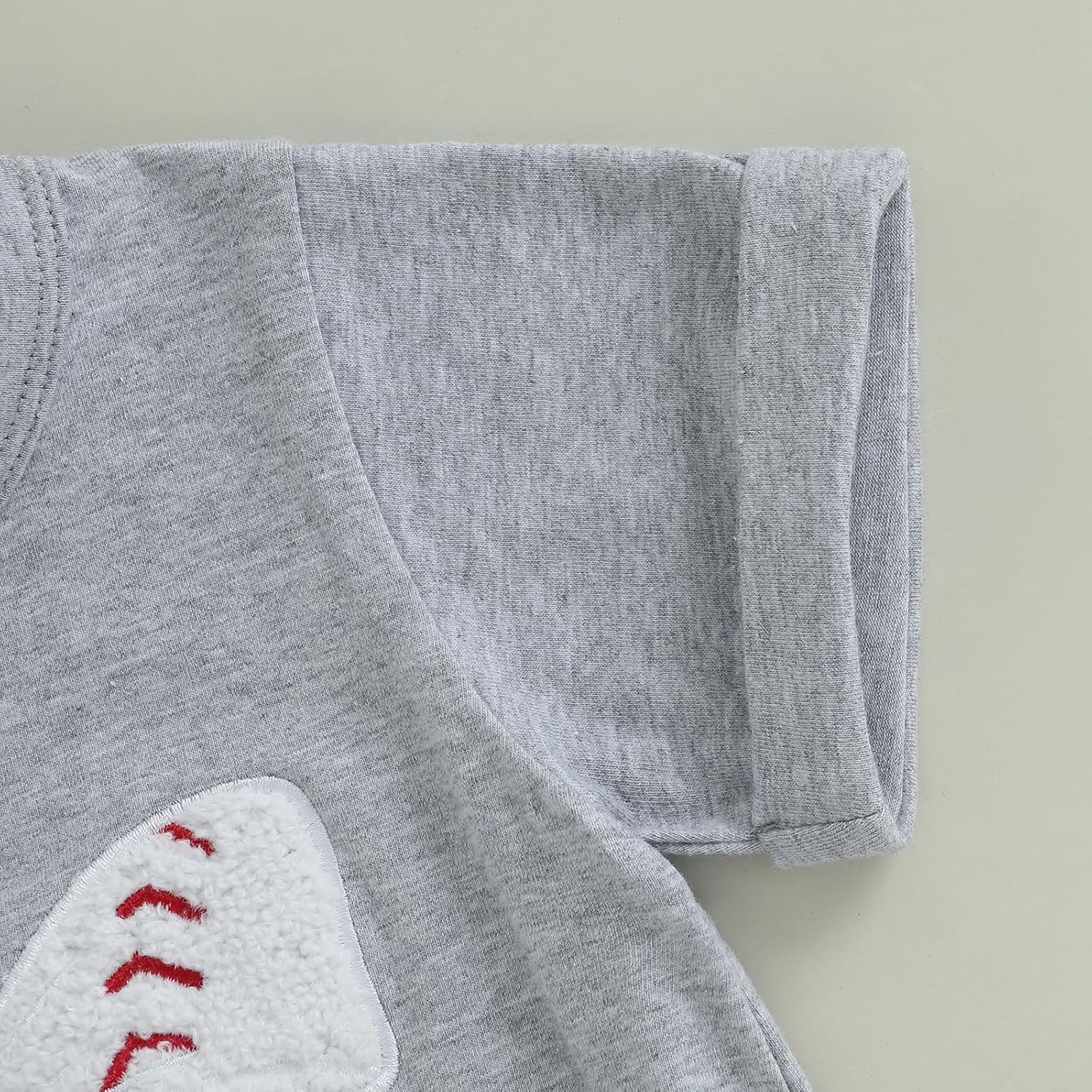 Kayotuas Toddler Girl Summer Clothes Baseball Outfit Fuzzy Baseball/Football Bow Embroidery T-shirt Tulle Skirt 2 Piece Sets - Image 7