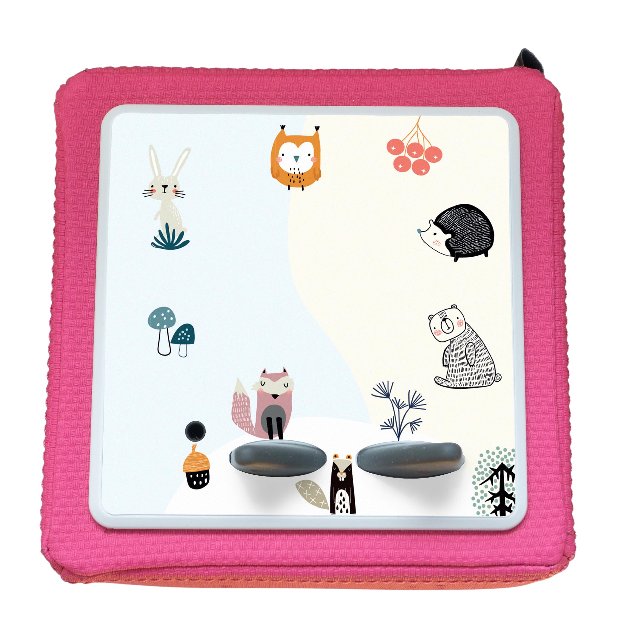 JP Journey Schutzfolie für Toniebox | Aufkleber Folie als Zubehör für Tonie (Einteilig, Waldtiere)