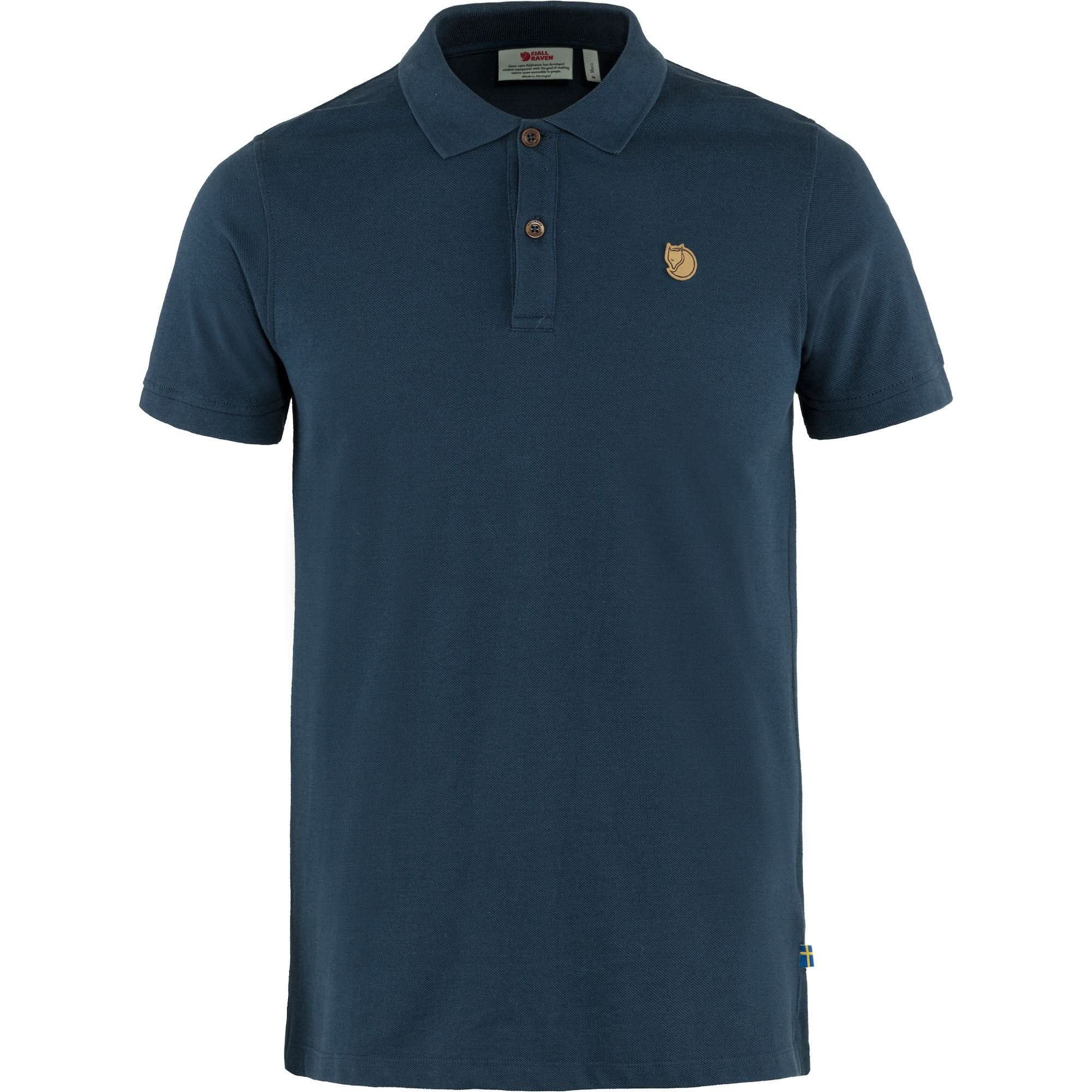 Fjällräven Men's Övik Polo Shirt, Navy, XL