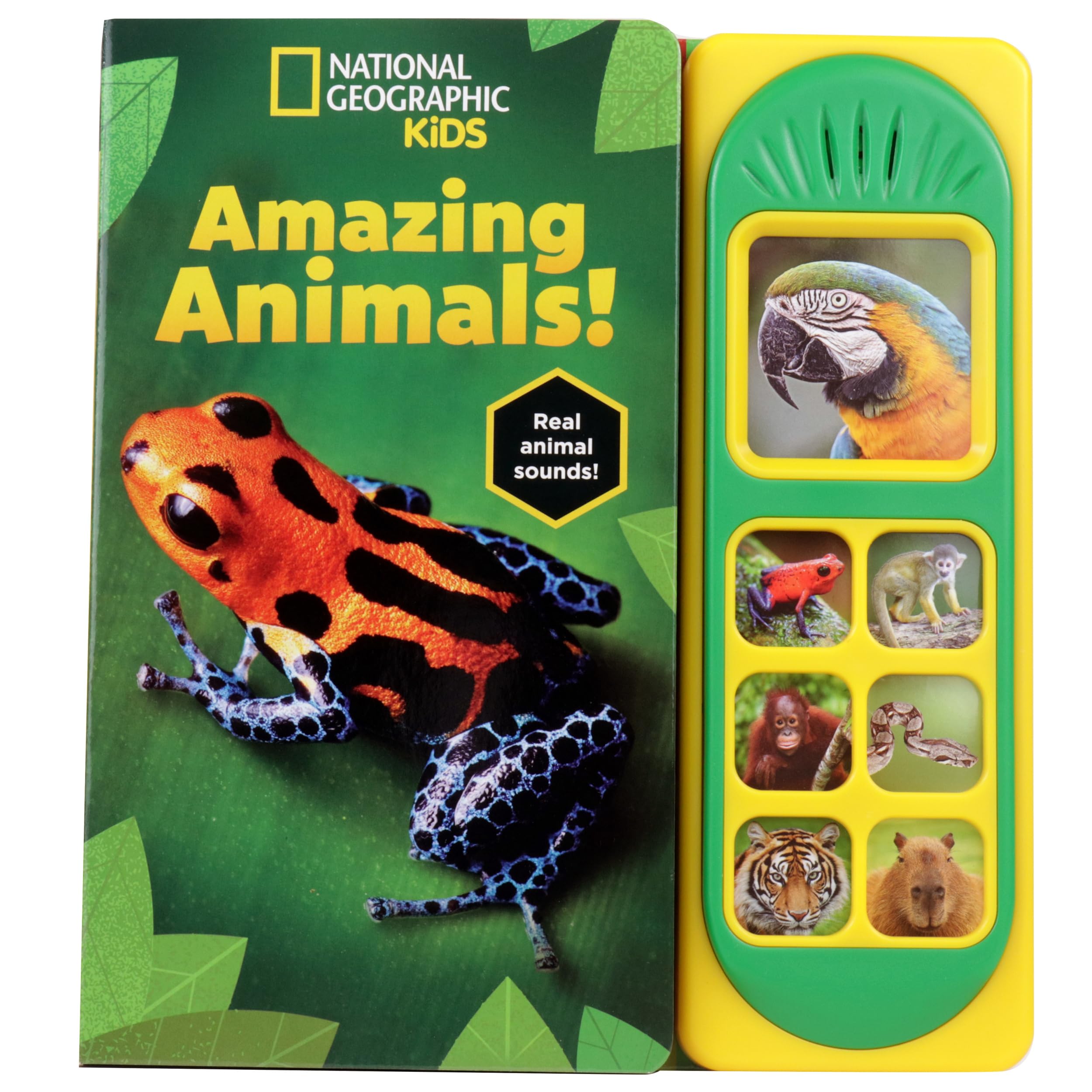 National Geographic Kids - Amazing Animals! 7-Button Animal Sound Book - Nat Geo - PI Kids