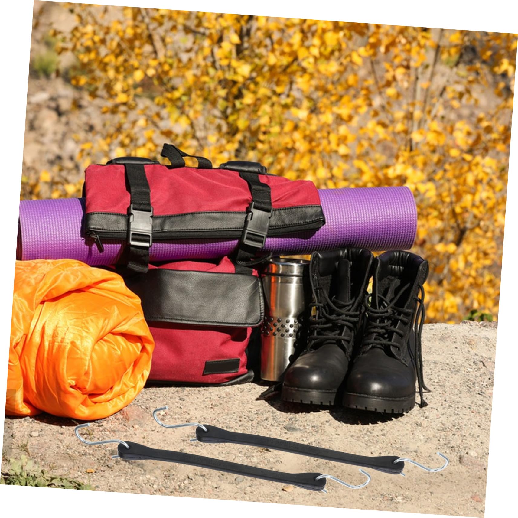10piezas Correas Elásticas De Equipaje De Correas Ajustables para Maletas y Mochilas para Viajes y Actividades Al Aire
