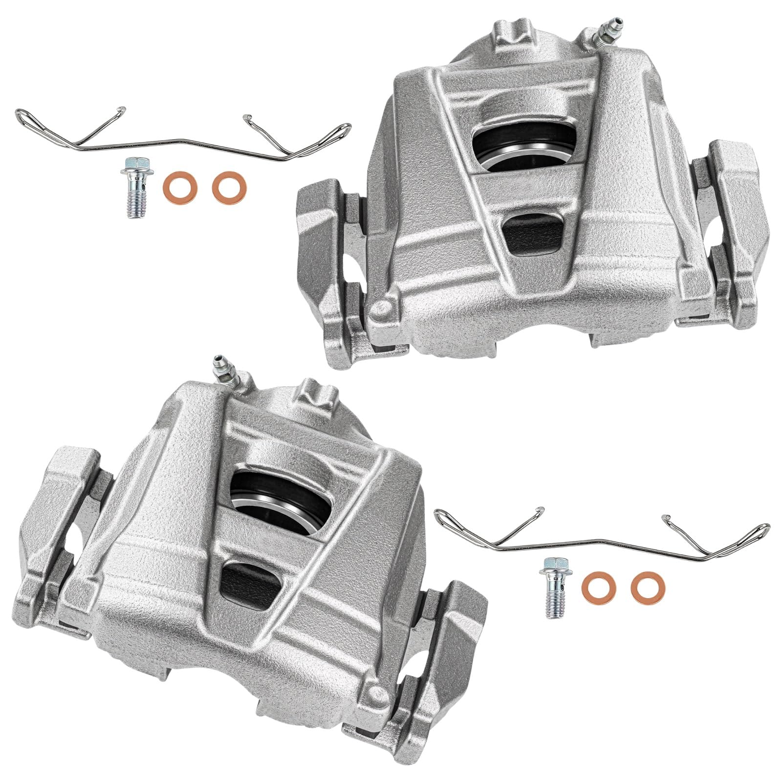 cciyu Front Left &amp; Right Disc Brake Calipers Assembly 19B6156 19B6157