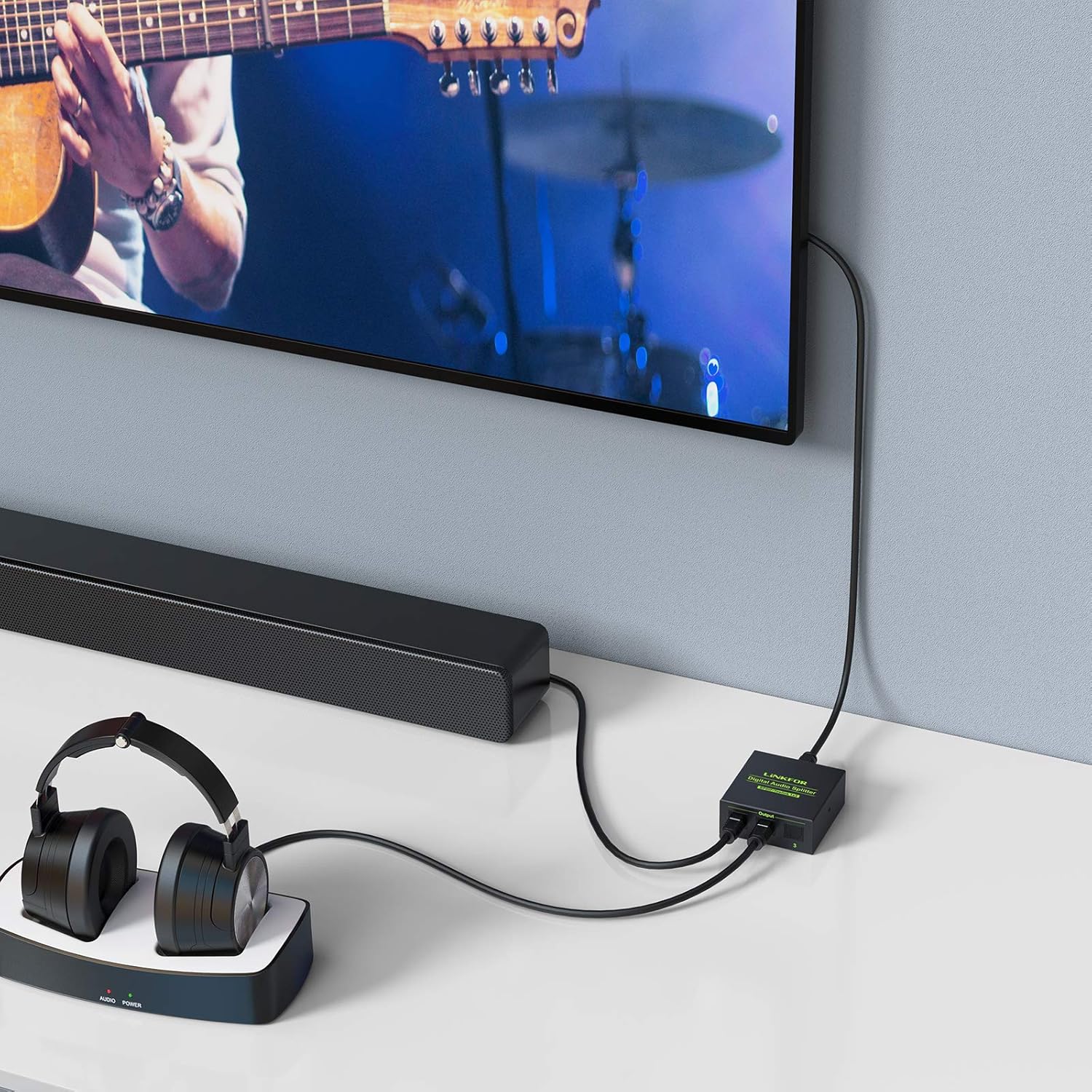 Discount 90% LiNKFOR Digital Optical Audio 1x3 Splitter Digital SPDIF Toslink Optical Fiber Audio Splitter 1 in 3 Out Aluminum Alloy with Optical Cable Support 5.1CH Dolby-AC3 DTS for PS3 Blue-Ray DVD HDTV Special LiNKFOR Digital Optical Audio 1x3 Splitter Digital SPDIF Toslink Optical Fiber Audio Splitter 1 in 3 Out Aluminum Alloy with Optical Cable Support 5.1CH Dolby-AC3 DTS for PS3 Blue-Ray DVD HDTV