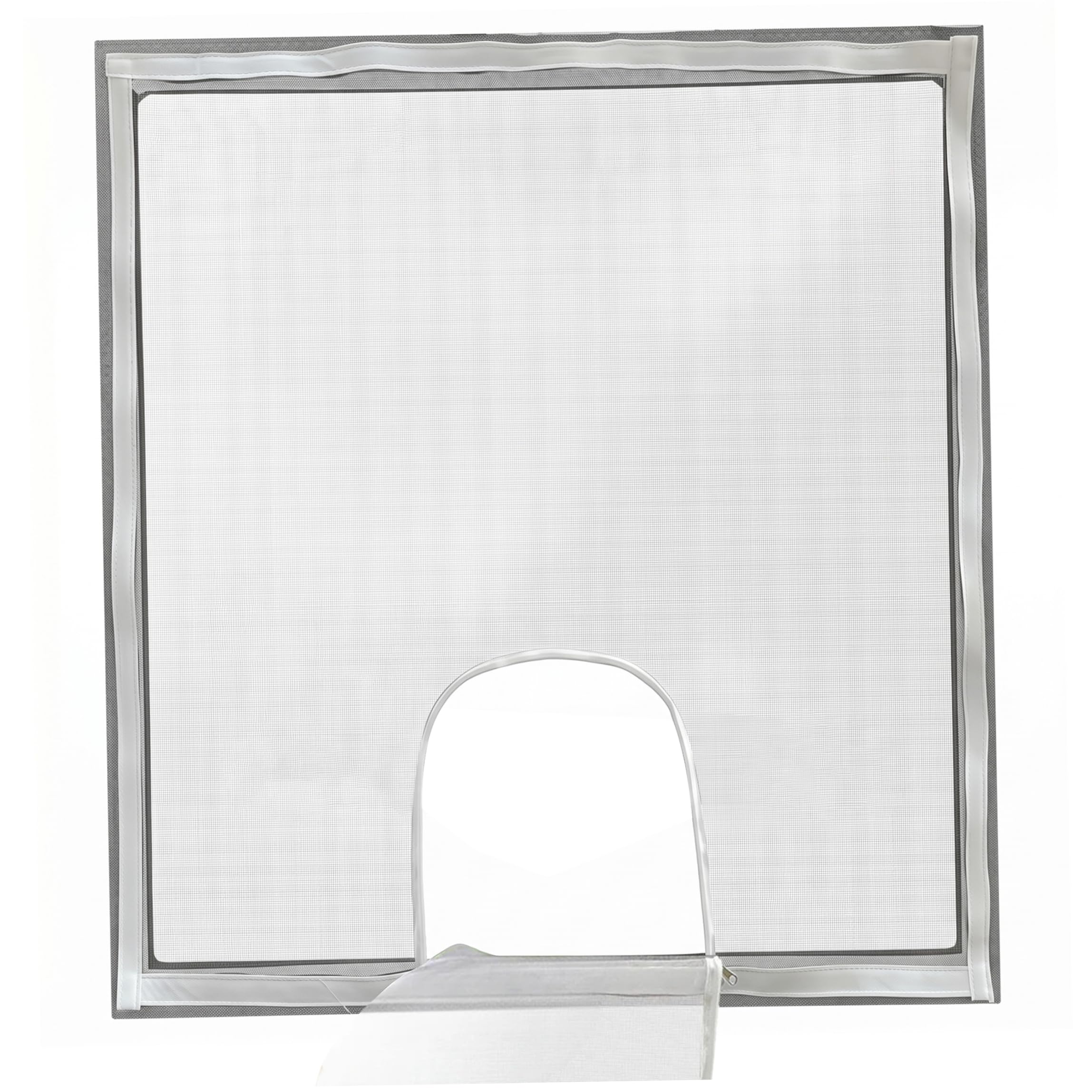 Evita insectos con la mosquitera magnética ajustable DIY de 47x47 pulgadas para ventana