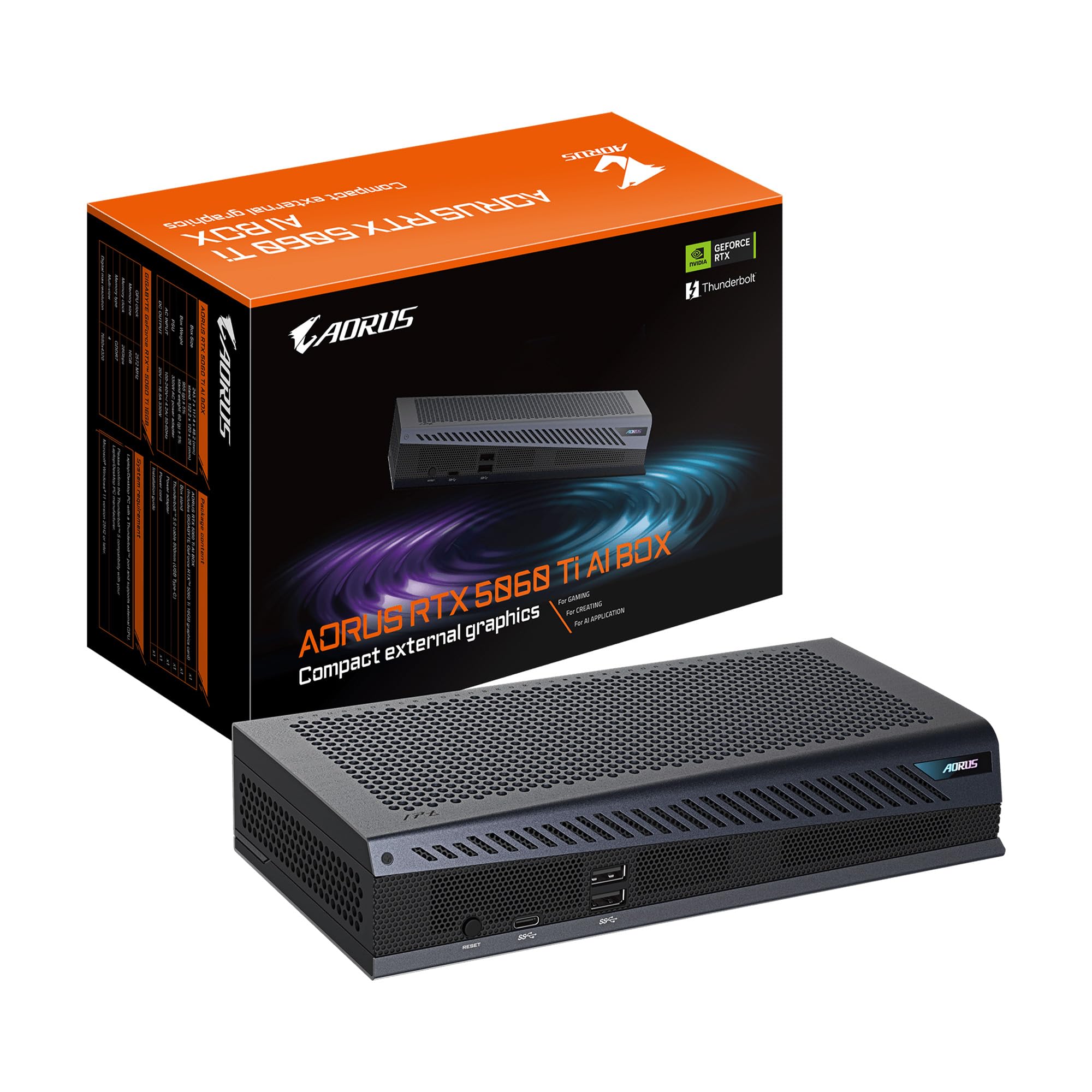 Amazon | GIGABYTE AORUS RTX 5060 Ti AI Box グラフィックカード