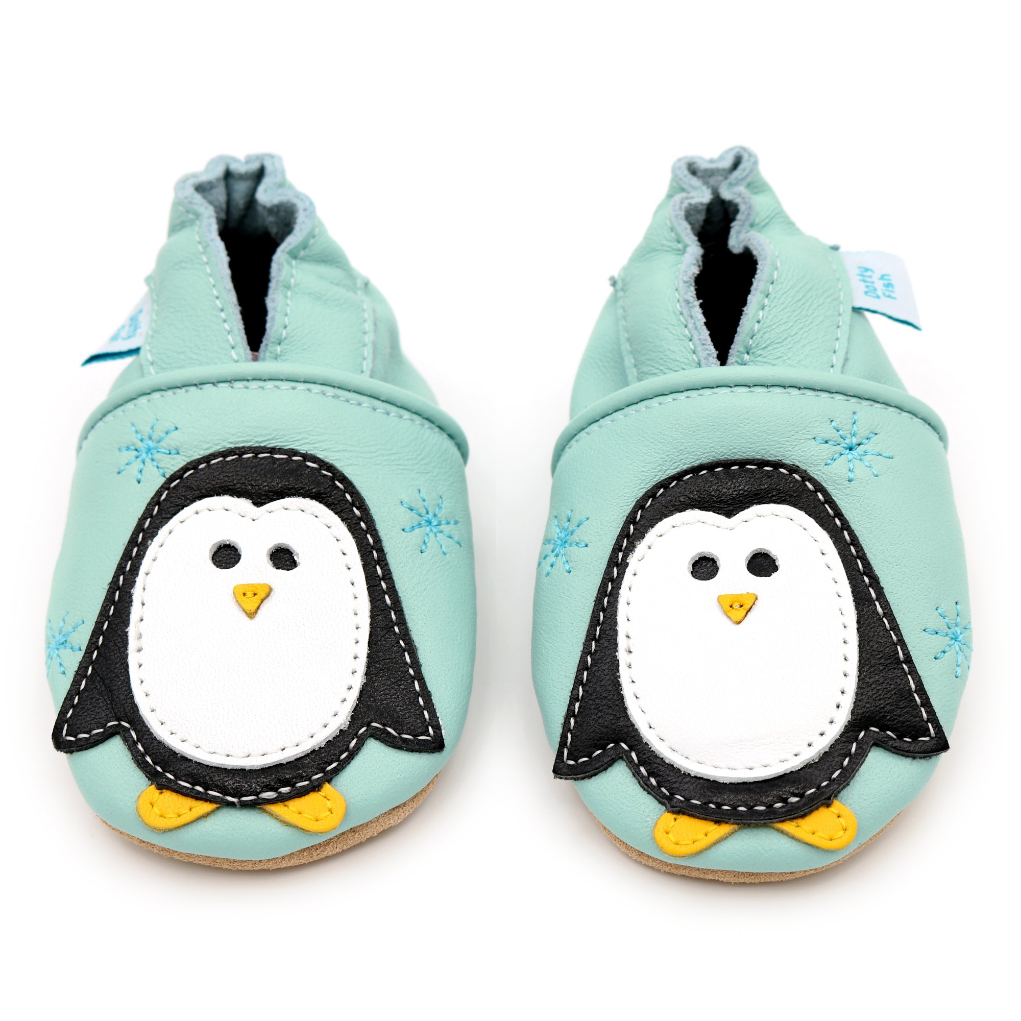 Dotty Fish Leather Baby Shoes PatucosNiños