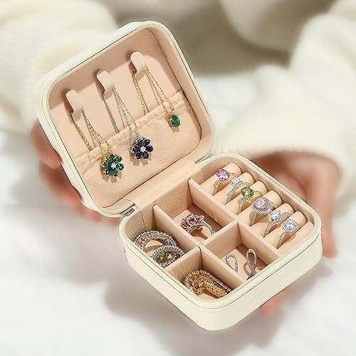 Miniatura 2 de Regalos de moda para adolescentes, idea de regalo para adolescente, regalo para adolescente, regalo para adolescentes, joyero de viaje con inicial