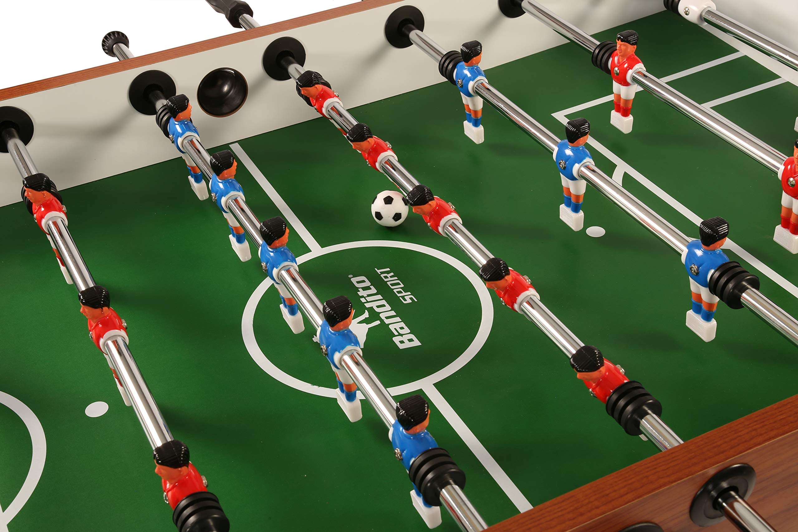 Bandito Kicker Multigame 9in1 (ST) inkl. Zubehör, Multifunktionstisch; Kicker, Billard, Speedhockey und weitere