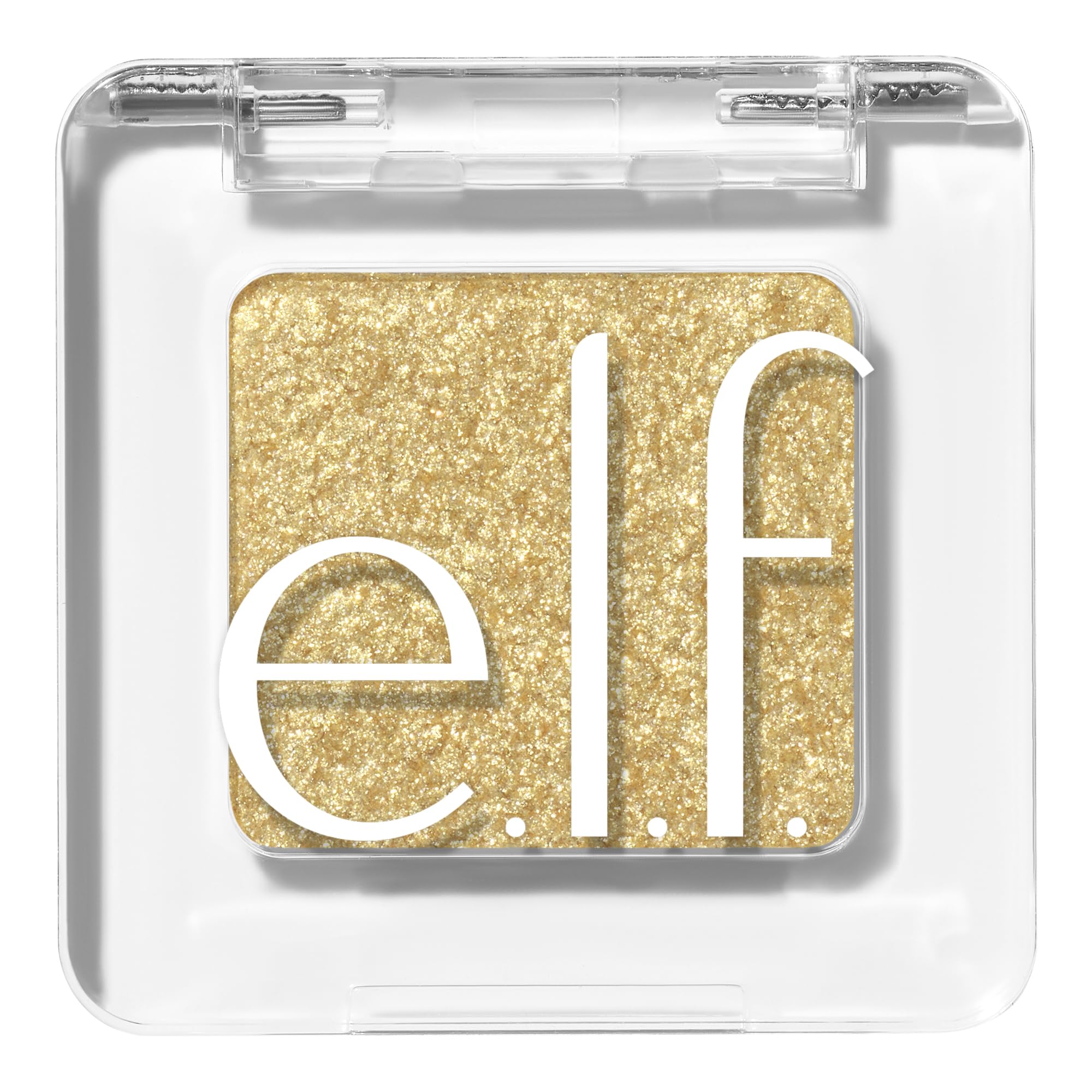 Powder Fine As Fleck Glitter Eyeshadow, Long-Lasting Sheer Eye Makeup With A Shimmer Finish, Soft, Smooth Formula, Vegan & Cruelty-Free, It's Glit, Yellow