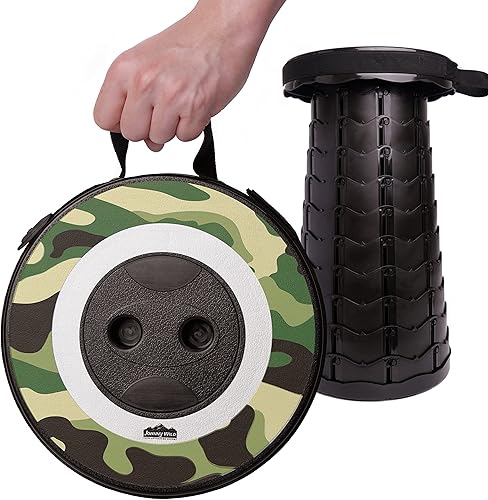 The Original Taburete telescópico plegable para adultos portátil con taburete telescópico súper ligero - Taburete plegable para adultos - Taburetes