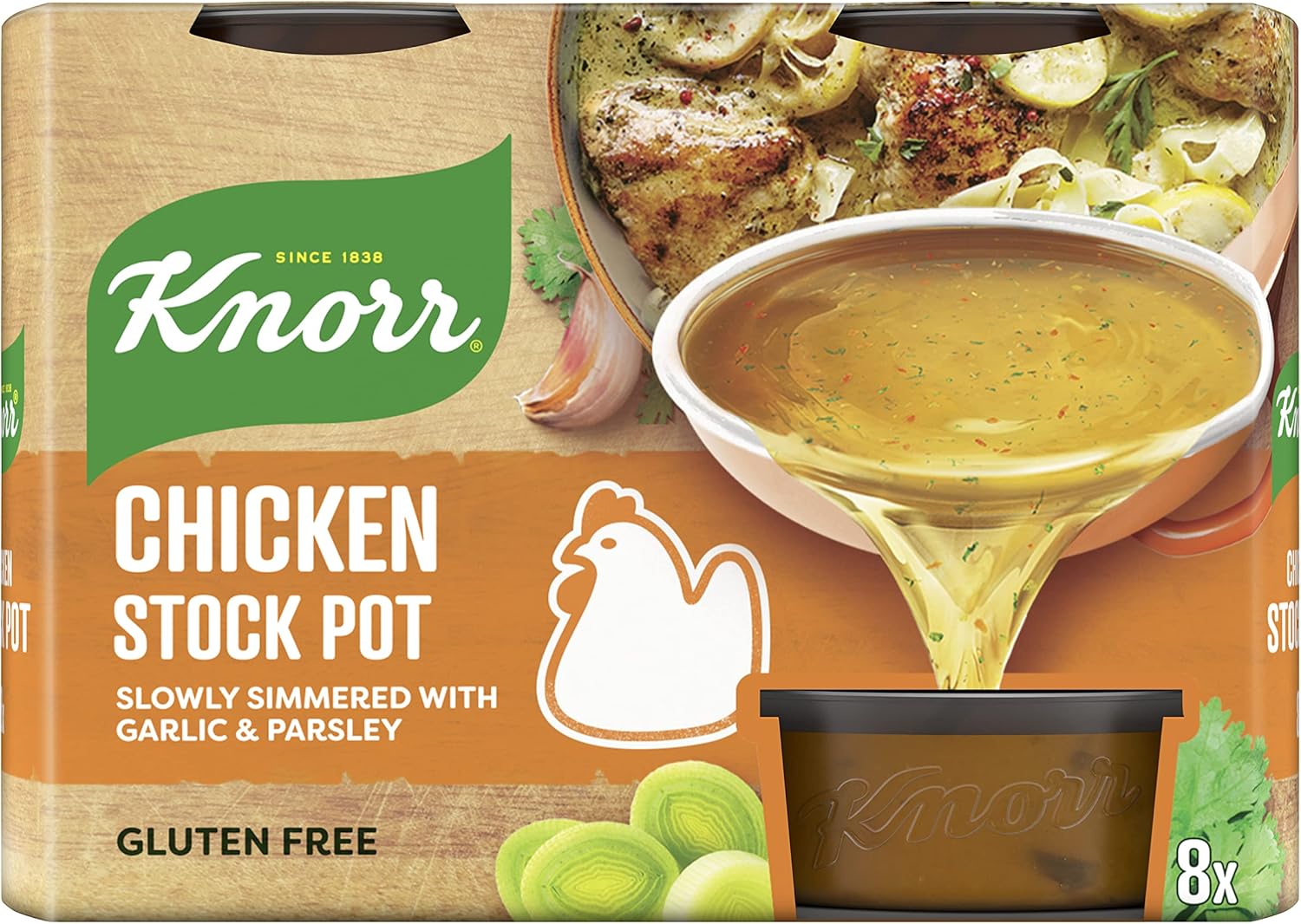 Knorr Chicken Stock Pots glutenfree to add a rich chicken flavour to