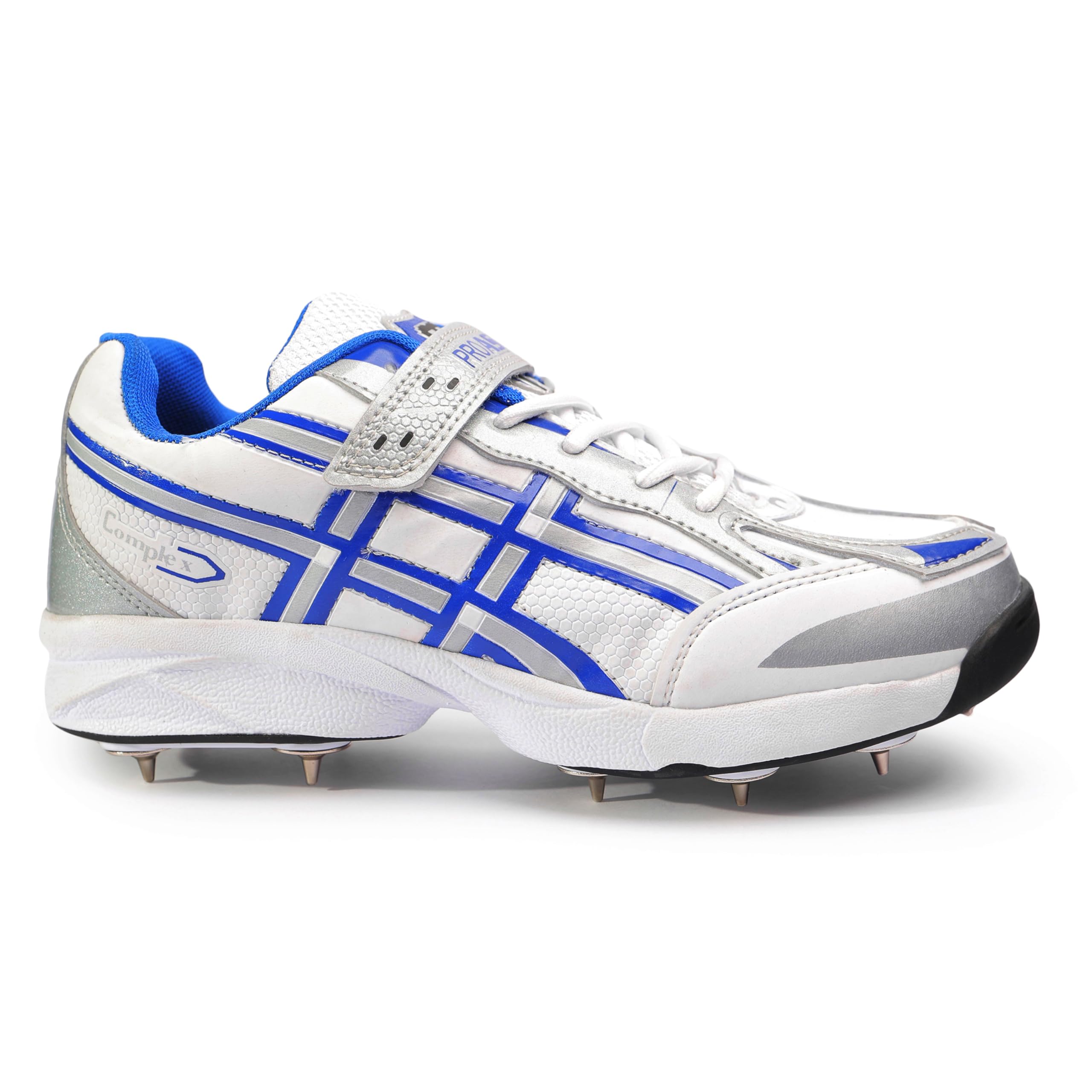PRO ASE PROFESSIONAL METAL SPIKE Cricket Shoes with velcro support | metal spikes | Embedded Support Plate for Stability | Lightweight & Durable | Ideal for Ground & professionals |all-rounder cricket| shoes|waterproof cricket shoes|red/blue/green (B0DBHT49W8) Amazon Price History, Amazon Price Tracker