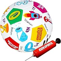 Vista 17 de Crayola Balón de fútbol oficial - Unisex Niños - CRAY302BL Zoo Animal Talla 5