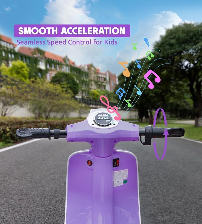 Motocicleta eléctrica para niños 24V con motor 350W miniatura 6