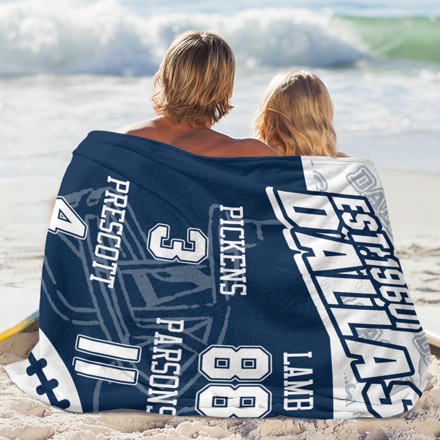 Football Gifts Blanket, Football Fans Gifts for Men Women City Football Blanket Flannel Throw Blanket for Team Lover Player for Christmas Birthday Thanksgiving 80"x60"