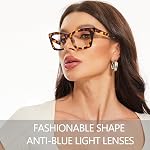 Readers pour les femmes - Lunettes de lecture style Stylis avec blocage de la lumière bleue et charnière de printemps