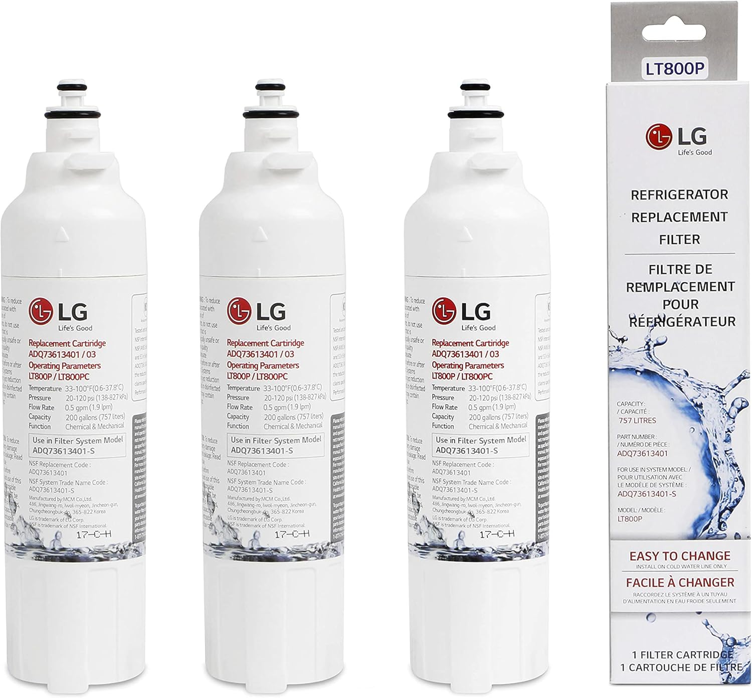 LG LT800P Smart Refrigerator Water Filter, Malaysia Ubuy