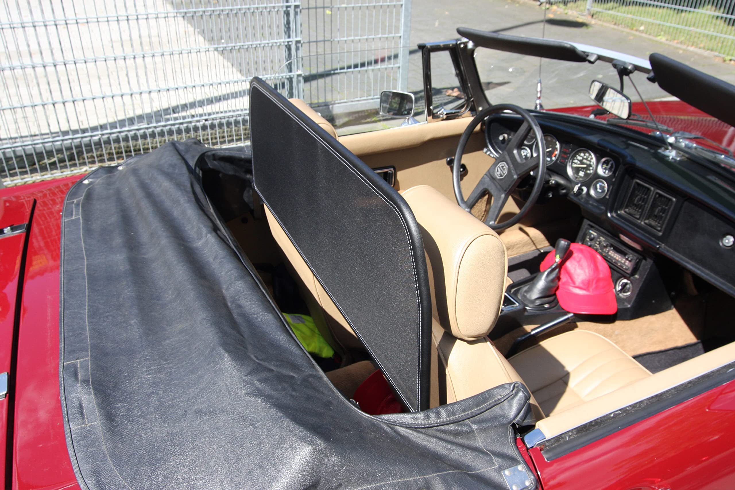 deflettore del vento adatto per British Motor Corporation BMC MGB Roadster