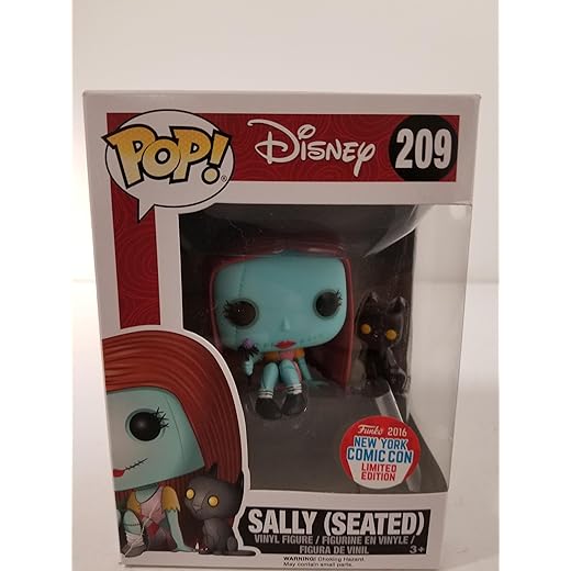 Funko Pop! Disney #209 Nightmare Before Christmas Sally Seated (2016 New York Comic Comic)