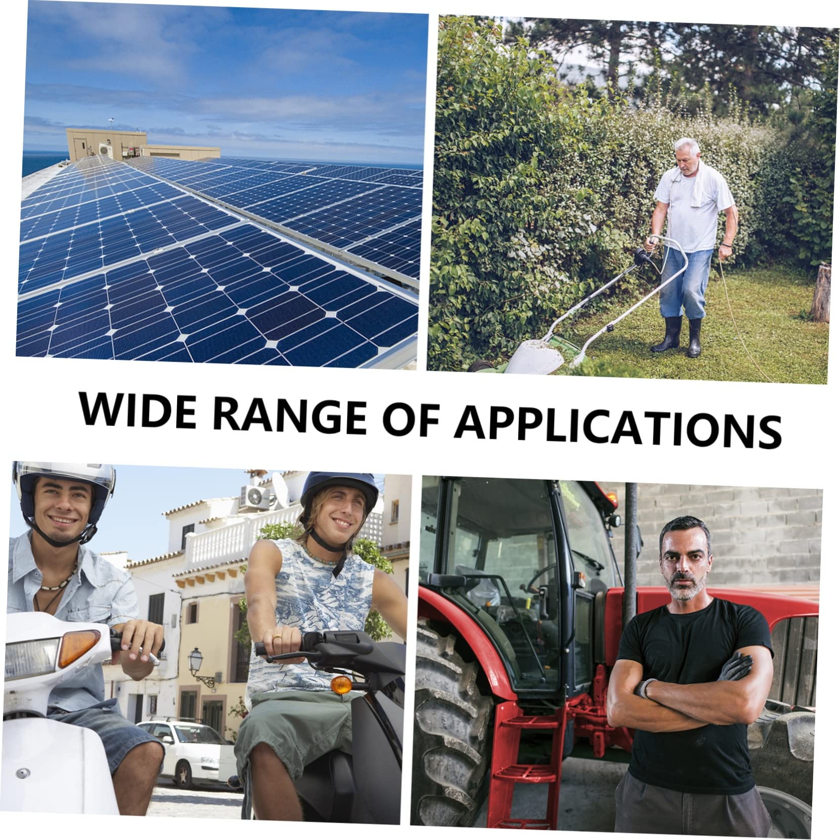 iplusmile 3800stücke Kabelverbinder Aderendhülsen Crimp-rohr Für Stabile Für Solarplatten Motorräder Rasenmäher Und Traktoren Einfache Installation Hohe Zugfestigkeit Und Mechanische