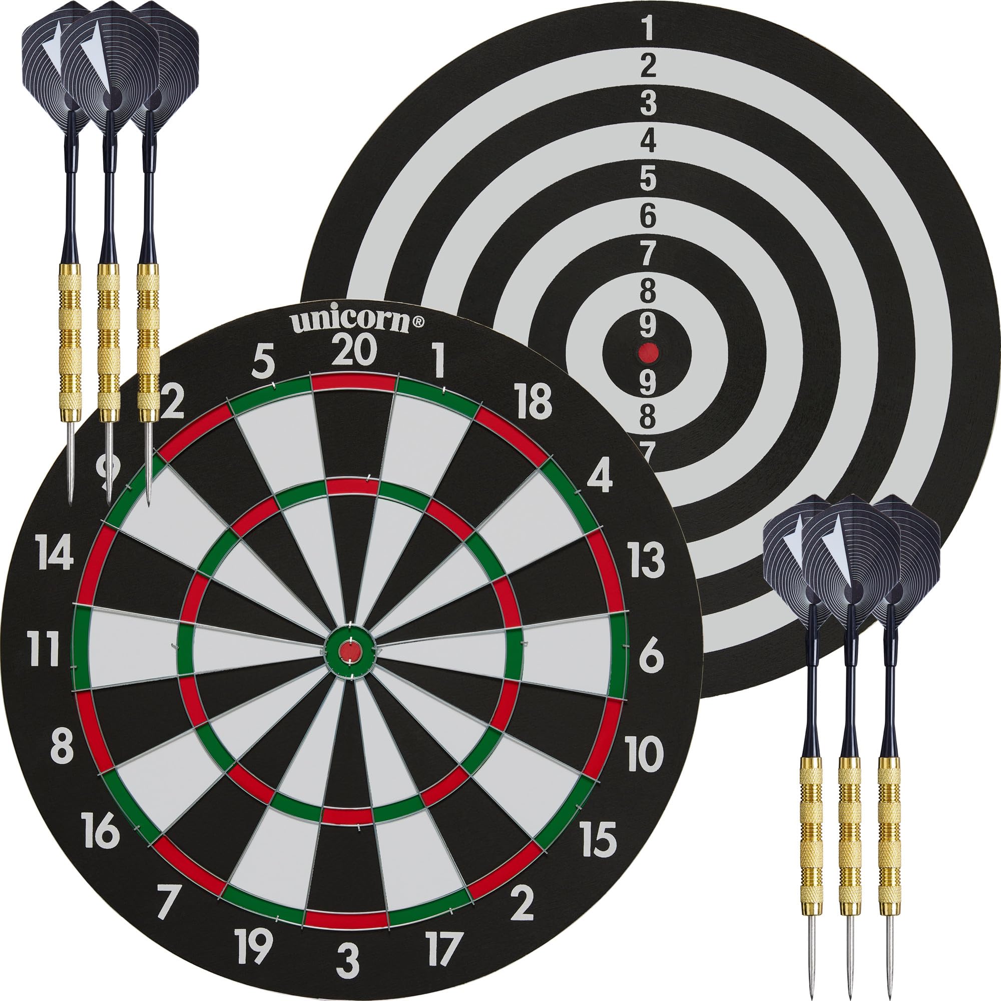 (Unicorn XL Paper Dartboard 17'' x 3/4'')