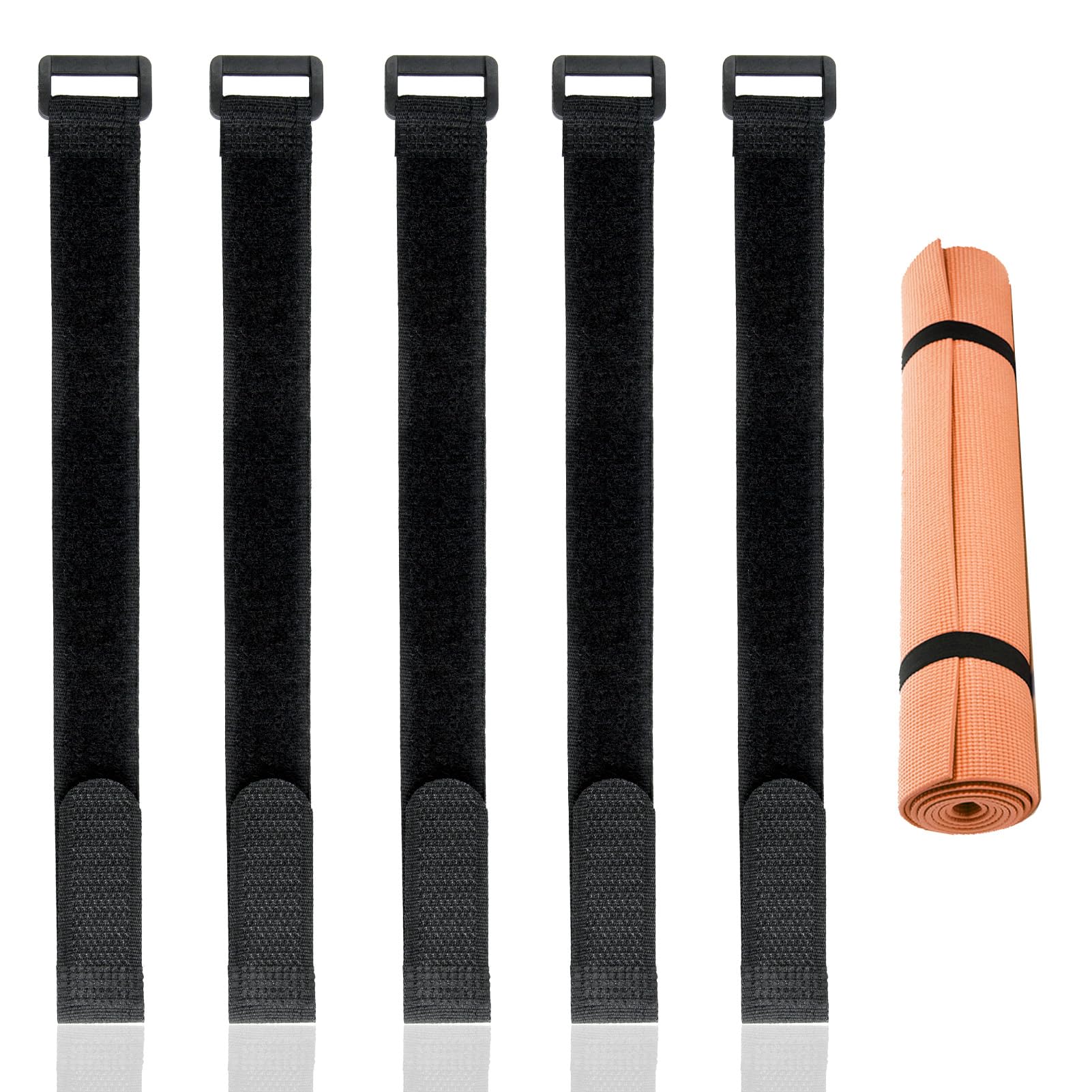 60 Fascette Cavi Riutilizzabili Nere - 145 Mm, Regolabili, Per Organizzare Cavi Elettronici - Foto 10