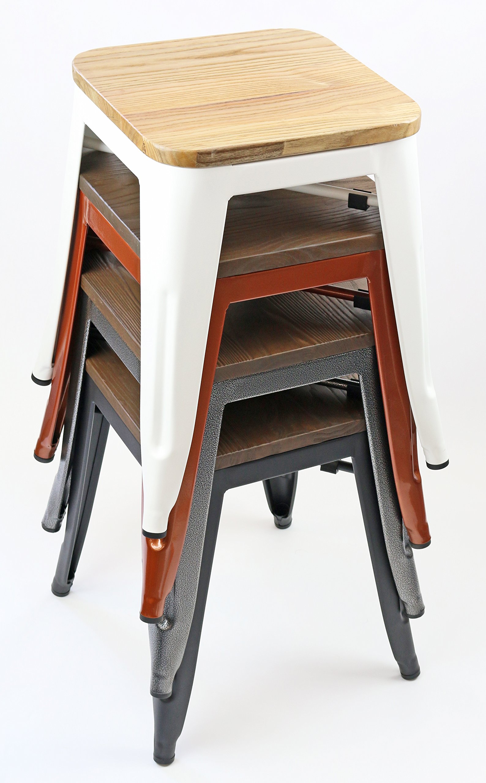 Amazon｜パール金属 メタル スツール チェア 椅子 鉄 アンティーク 座