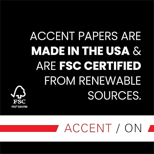 Miniatura 6 de Accent Opaque - Papel para impresora blanco, papel de copia y texto de 70 libras  Bond de 28 libras de 8.5 x 11 pulgadas, 500 hojas (1 resma), papel