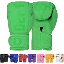 DEFY Boxing Gloves for Men & Women - Premium Quality Synthetic Leather Boxing Gloves for Training - Perfect for Punching Heavy Bags, Sparring, Fighting Gloves