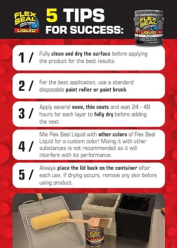 Miniatura 4 de Flex Seal Liquid tamaño grande de 32 onzas LFSGRYR32