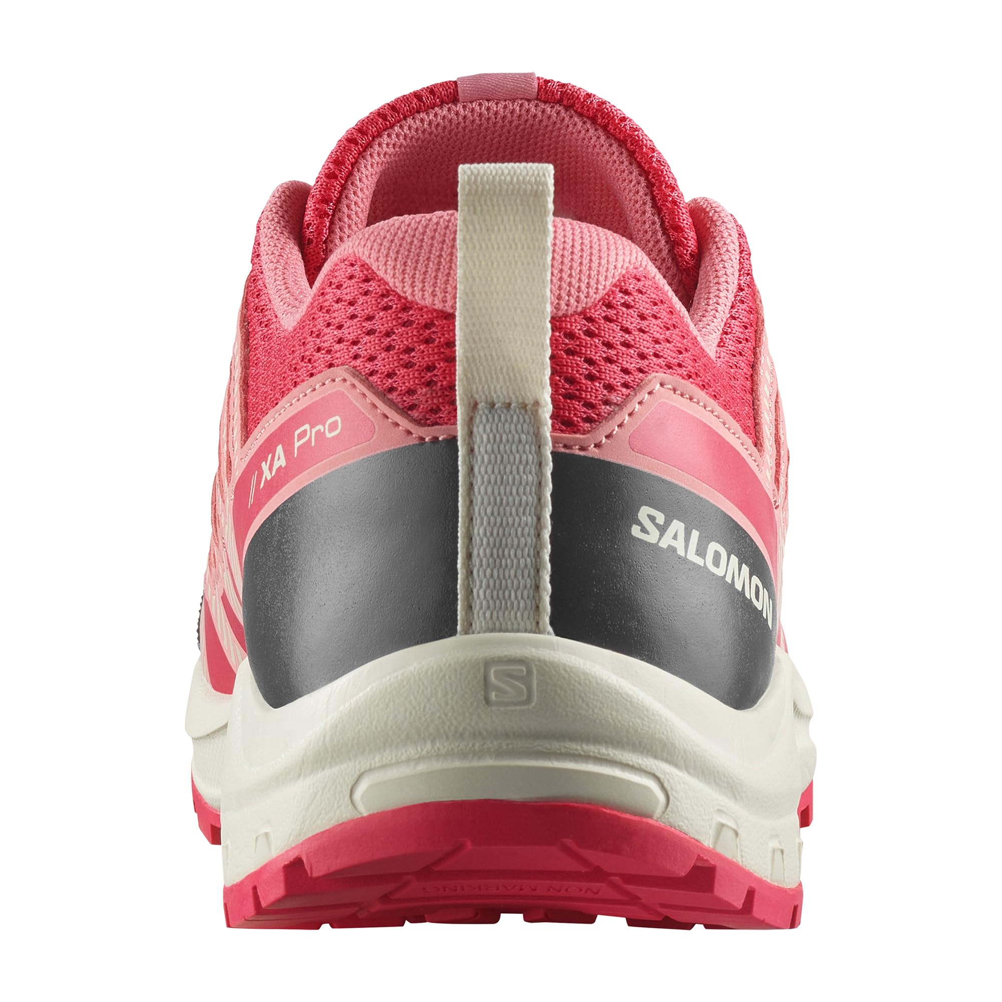 Salomon Junior XA PRO V8 Junior, Urban Chic/Black/Dark, uniwersalne buty turystyczne dla wygody, idealne do butów turystycznych i biegania w terenie, do przygód na świeżym powietrzu 8, Rouge czerwone