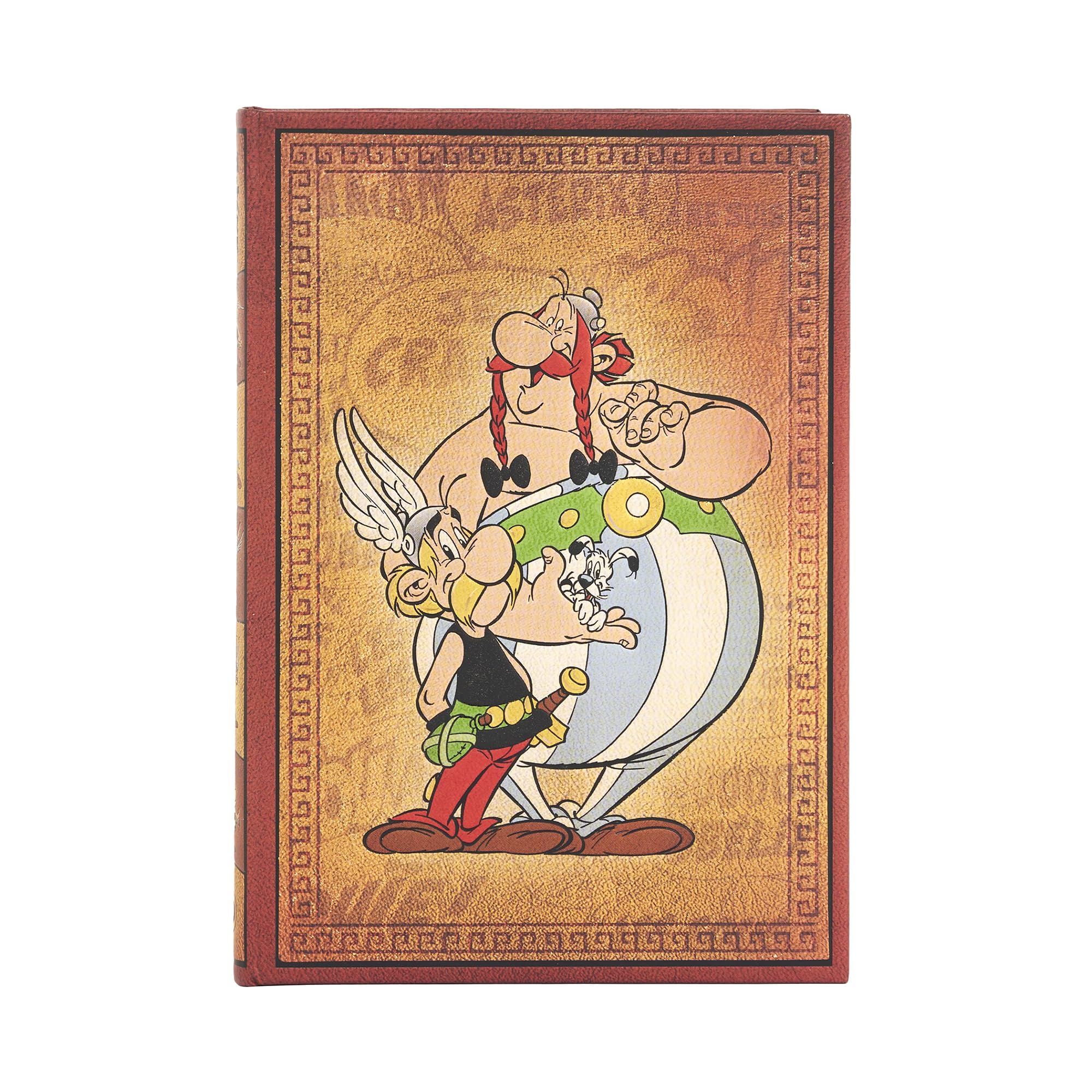 Asterix & Obelix (The Adventures of Asterix) Midi Lined Hardback Journal (Elastic Band Closure)