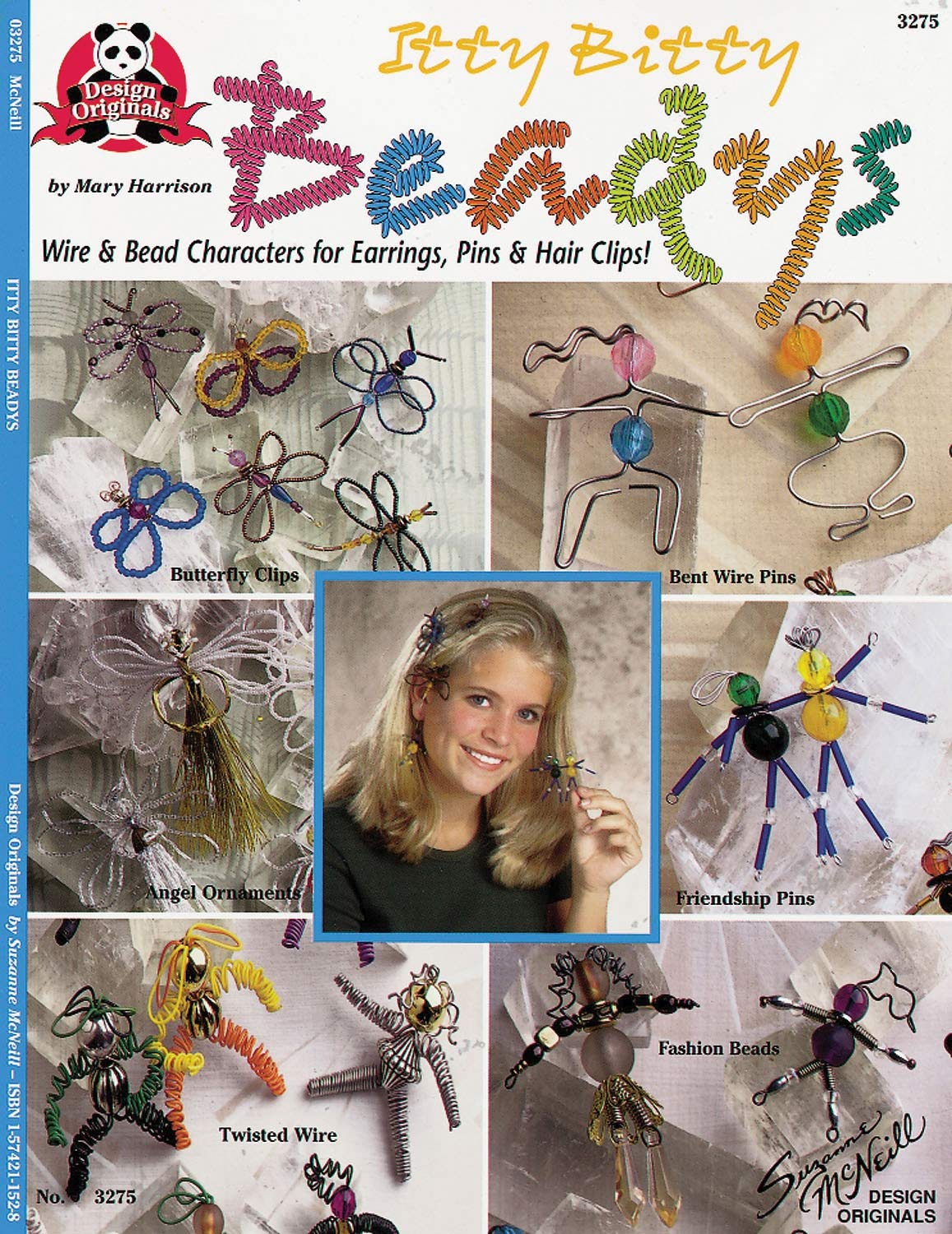 Itty Bitty Beadys: Wire & Bead Characters for Earrings, Pins & Hair Clips!: 3275 (Design Originals)