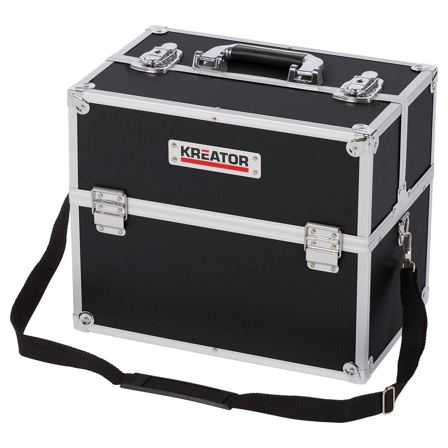 KREATOR KRT640301B – Aluminium Case 360 x 230 x 300 mm Black