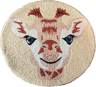 ANIMAT Tapete de boas-vindas feito à mão criativo animal tapete de porta para casa personalizado (cervos)  