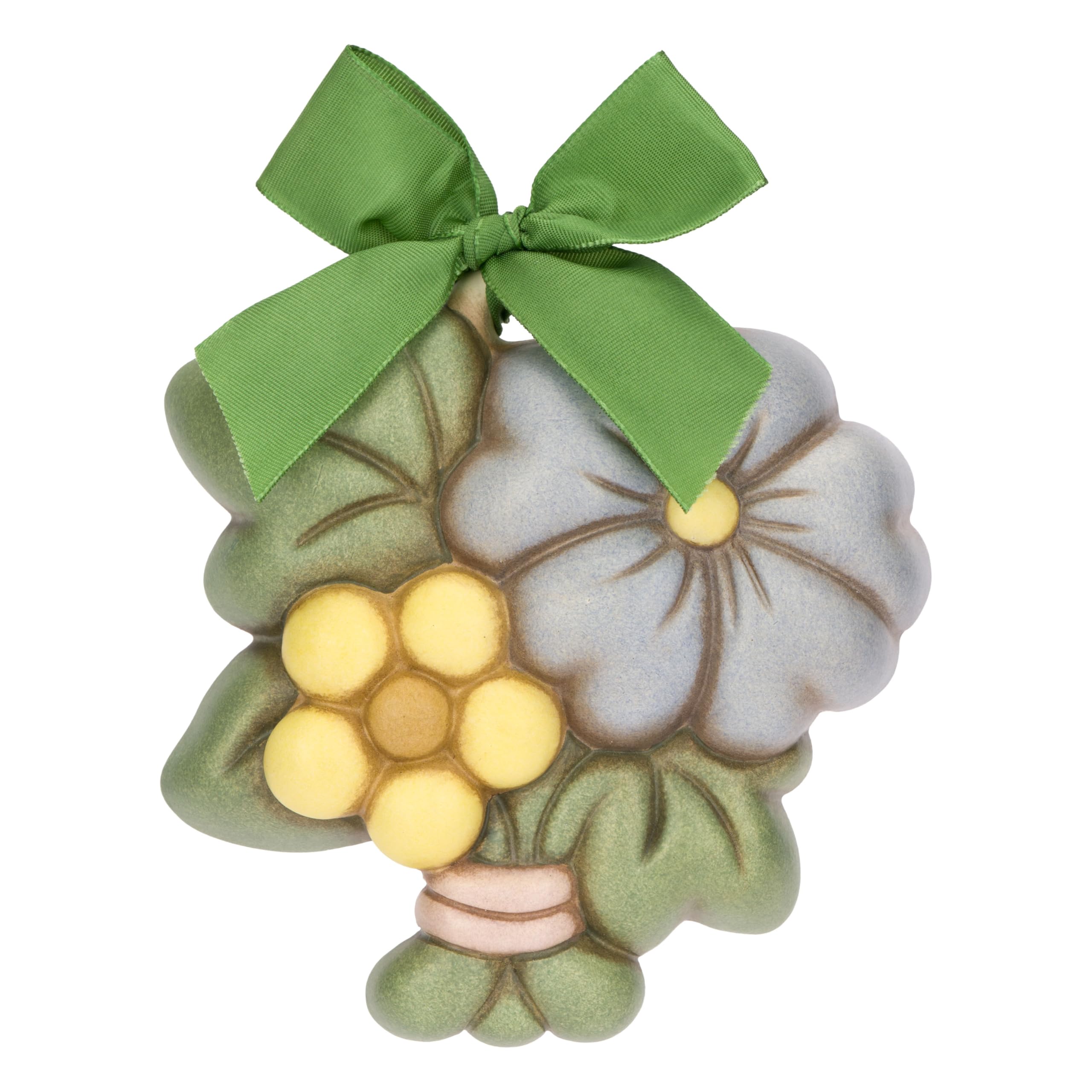 THUN - Flower Mallow Small Ceramic Tile