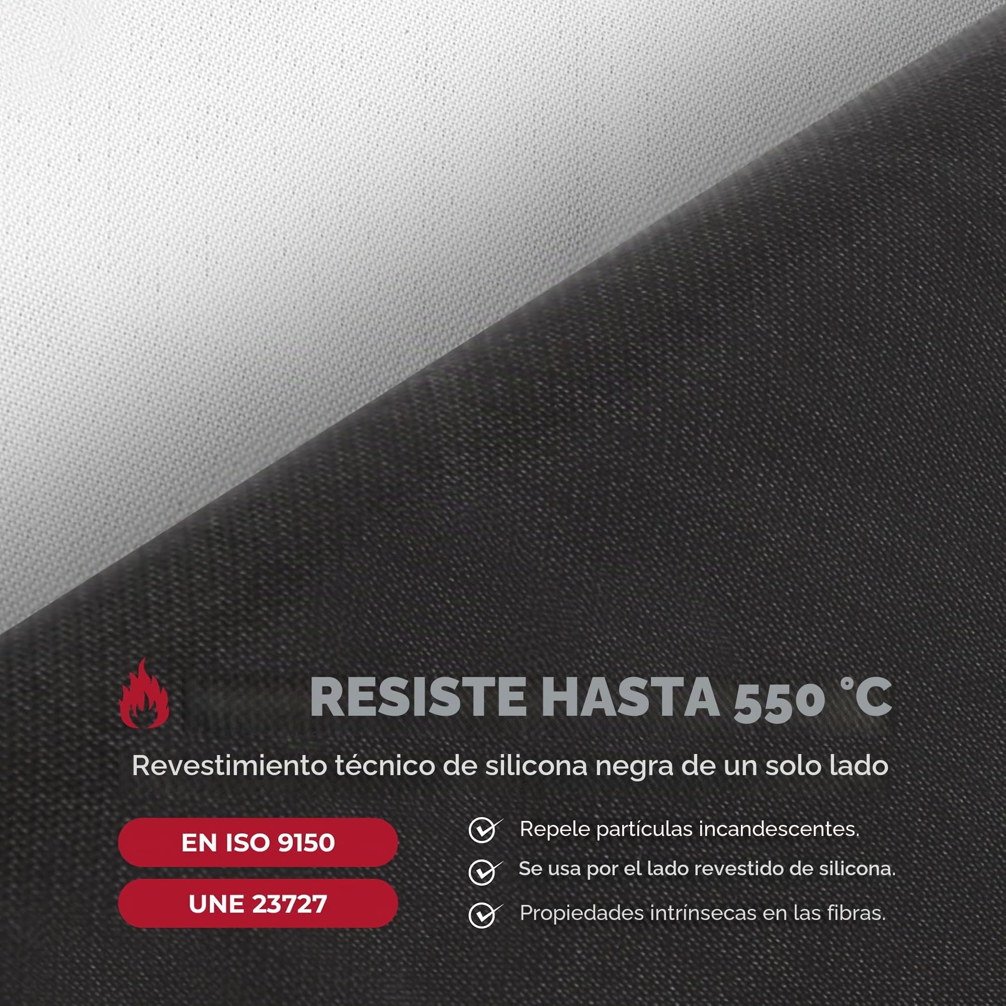 TEXFIRE Manta Soldadura Weld S1 550ºC Ligera y Flexible
