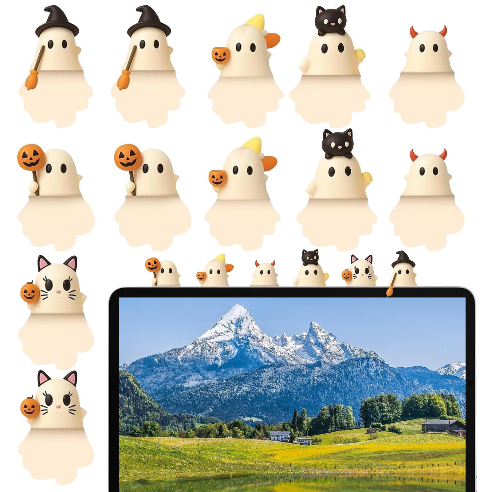 Accesorios para smartphone temáticos de Halloween de 12 piezas perfectos para regalos originales