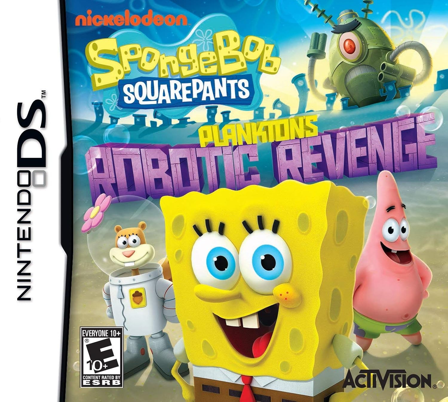 SpongeBob SquarePants: Plankton's Robotic Revenge - Nintendo DS (Renewed)