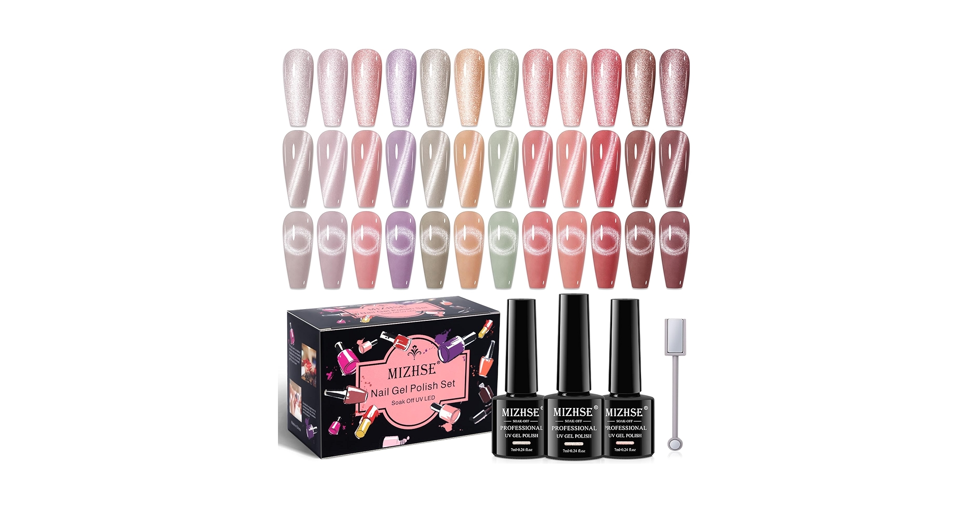 【from the nail】Over Lip Magnet Gel serie From The Nail - Over Lip Magnet Gel Series (FG.226 - 233)