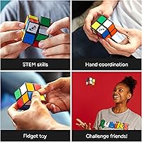 Vista 12 de Rubik’s Cube, Aprendiz, Cubo Principiante 2x2, Rompecabezas Clásico de Combinación de Colores, Rompecabezas Sensorial para Solución de Problemas
