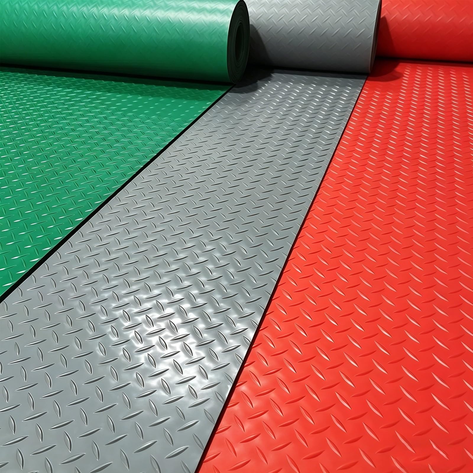 Alfombra de vinilo impermeable y lavable que evita manchas bajo el coche