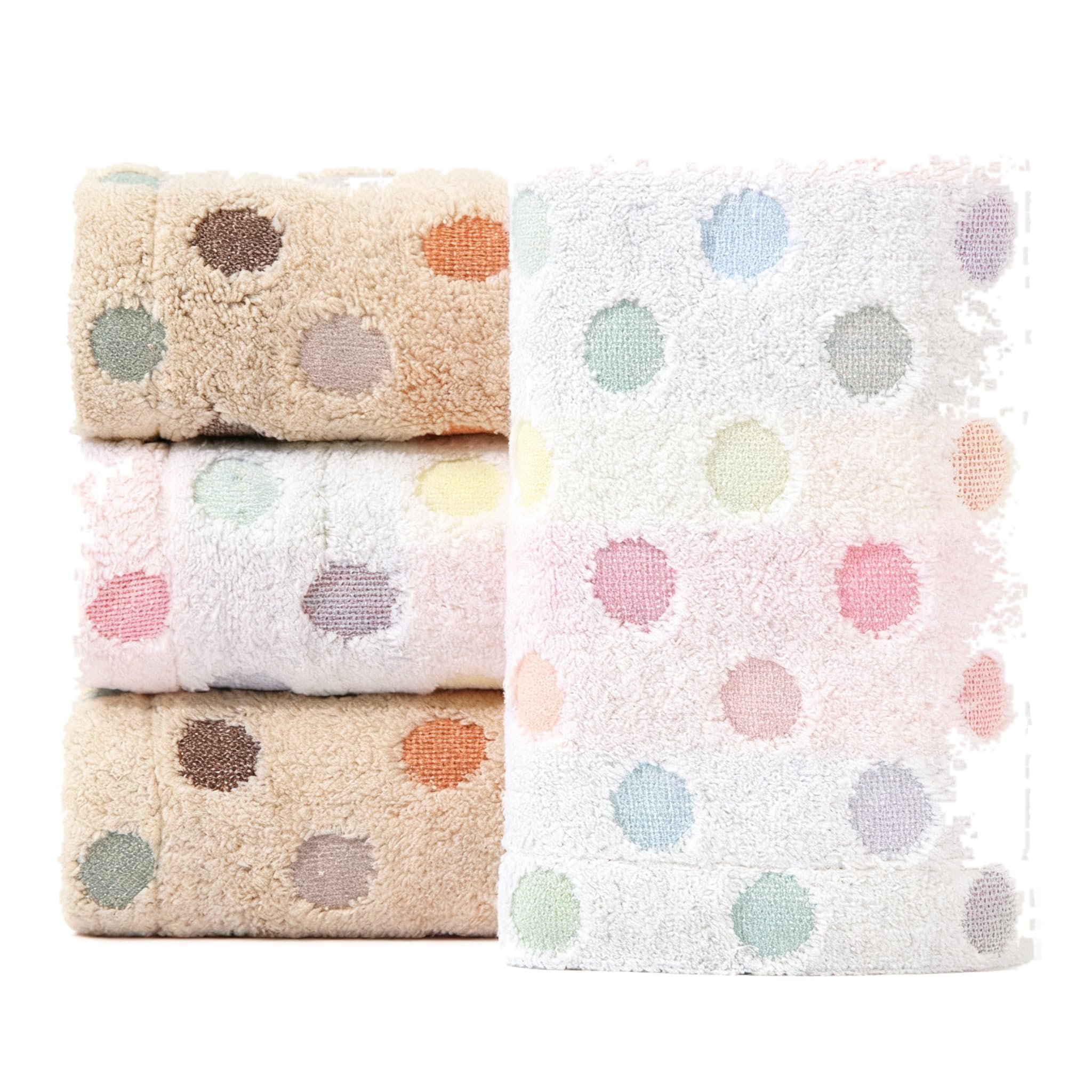 ALCXAZS Pack Of 2 Decorative Hand Towels Soft Tan Hand Towels For Bathroom Quick Dry Absorbent Comfortable For Daily Needs Guest