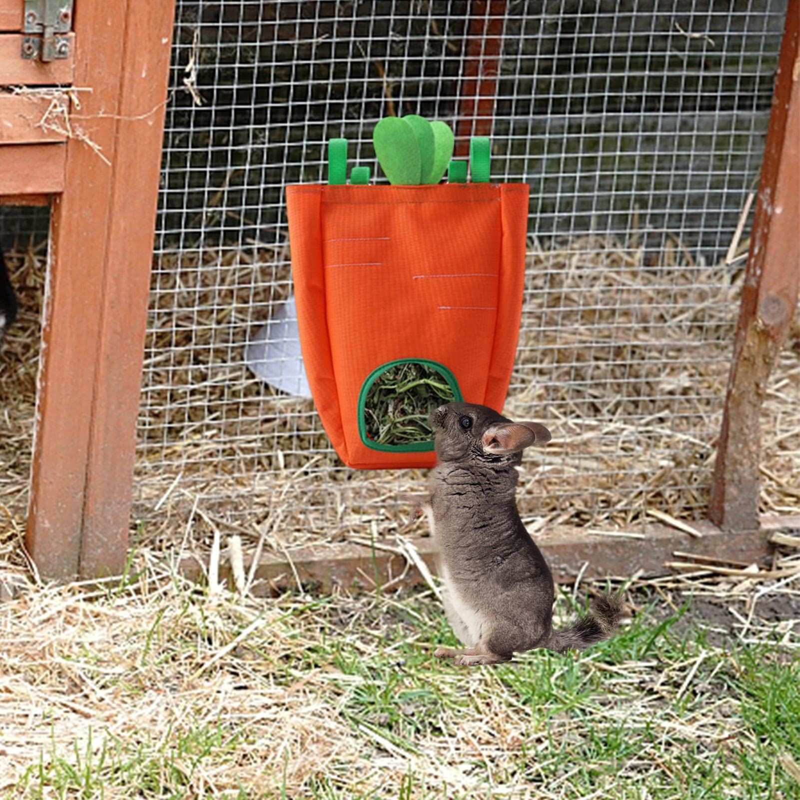 Mangiatoia Per Conigli E Piccoli Animali – Ciotola In Acciaio E Porta Fieno In Plastica, Regolabile In Altezza, Fissaggio A Vite, Colore Rosa
