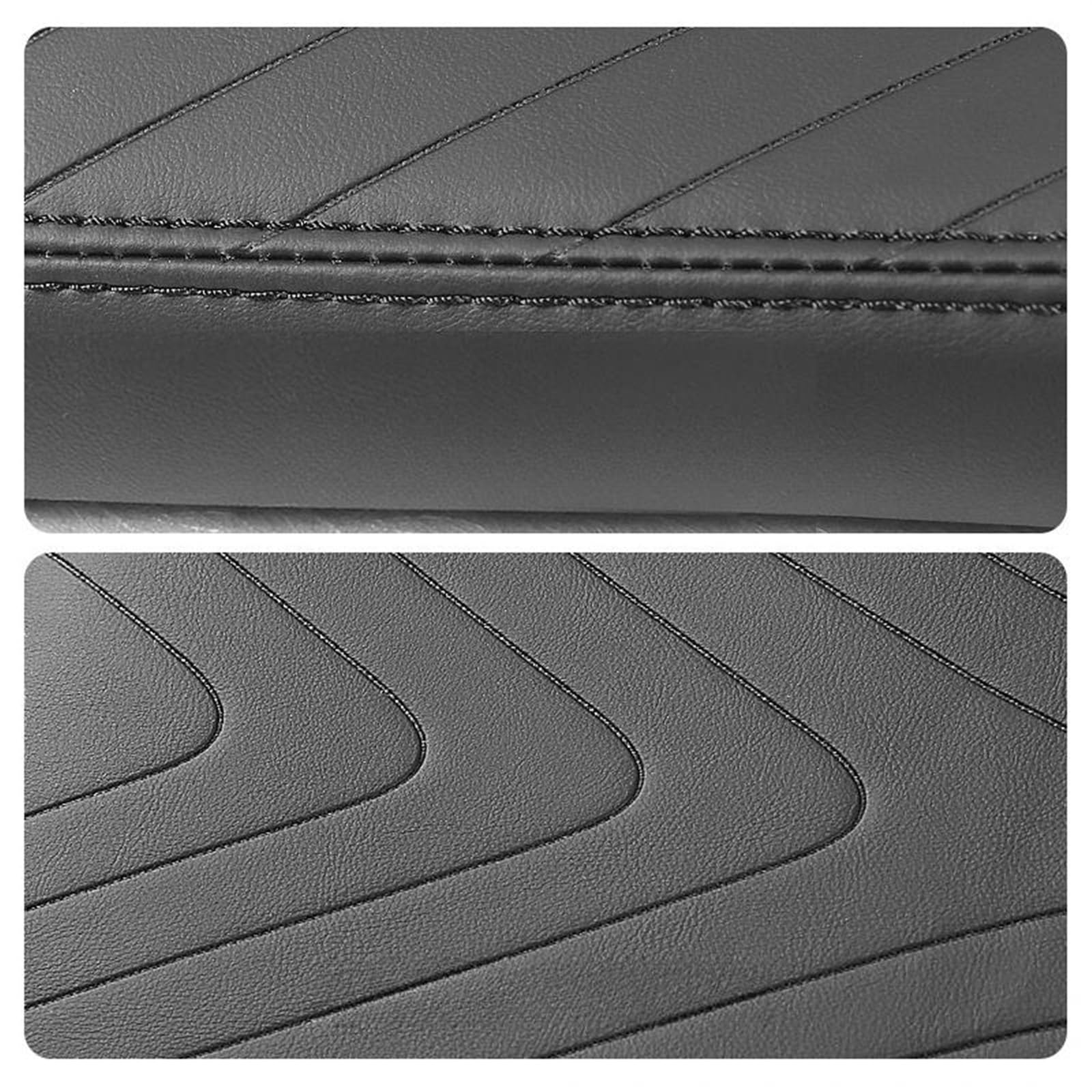Auto Center Konsole Abdeckung Armlehne Box Leder Pad Zubehör Für Tesla Für Modell X Für S 2023(Bianco)
